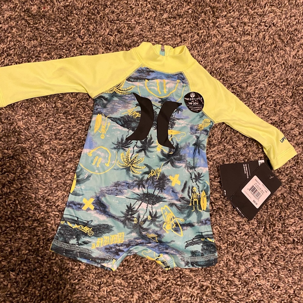 Hurley Baby Rash Guard Swimsuit